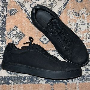 All Saints Black Suede Men’s Sneakers